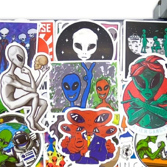 Alien Stickers - Picture 3 of 6